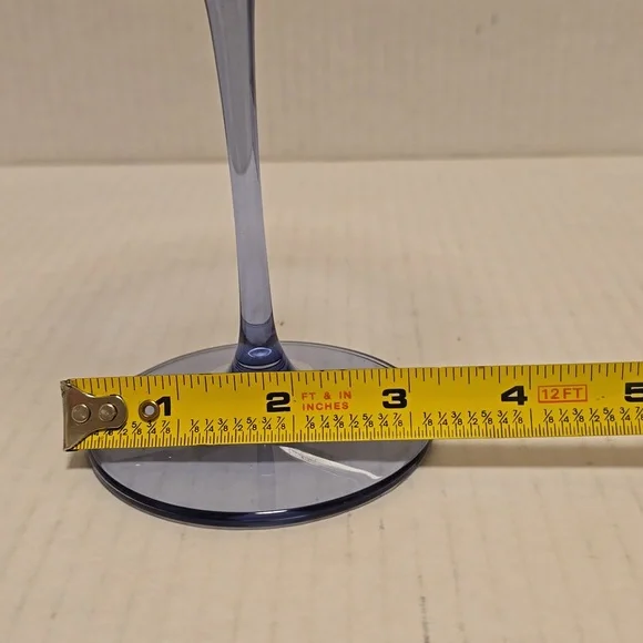 NWT Blue Tuscana Martini Glass Set - Picture 13 of 16